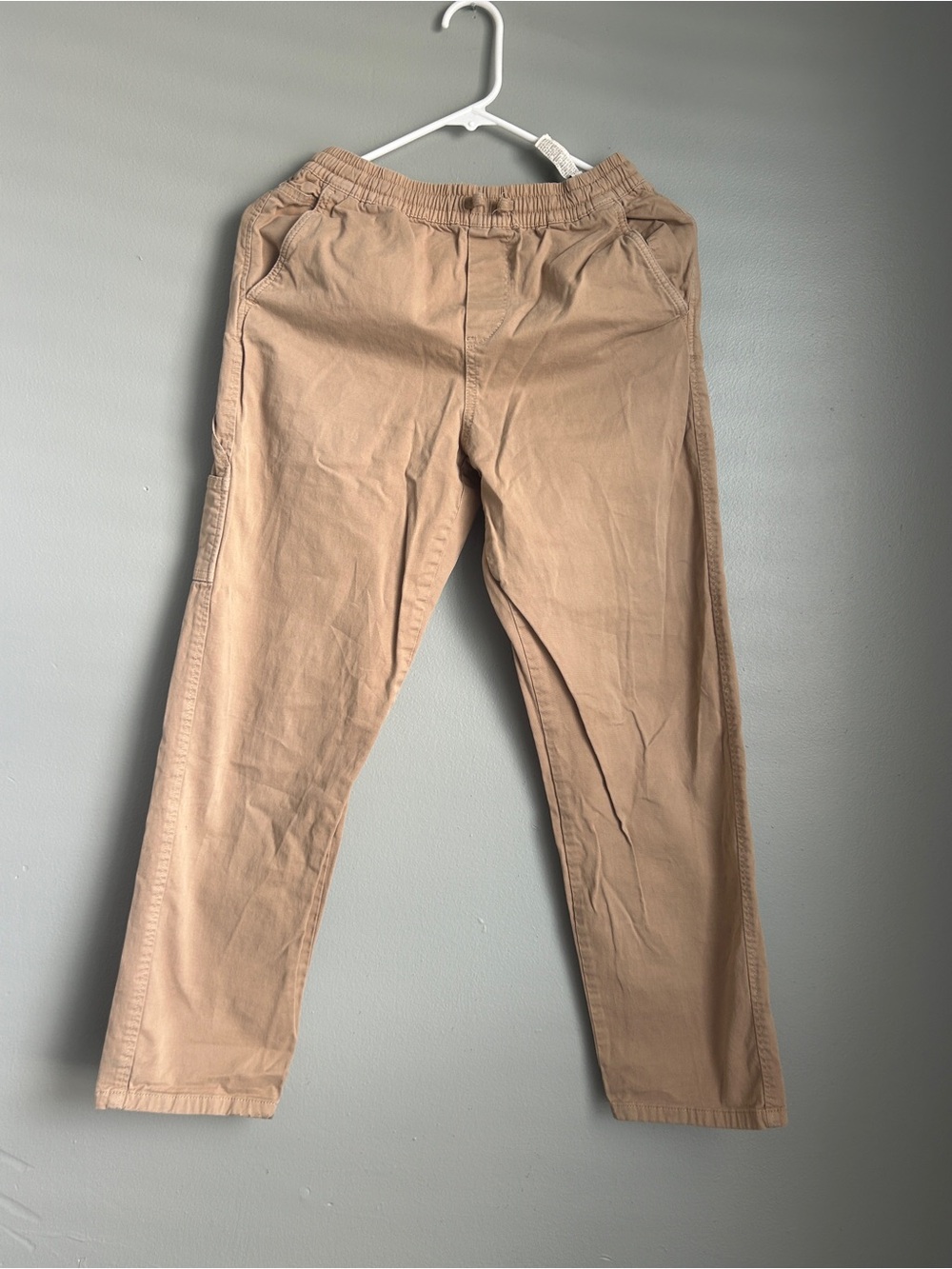 Zara Boy Cargo Pants in Beige/Tan